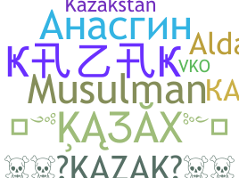暱稱 - Kazak