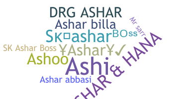 暱稱 - Ashar