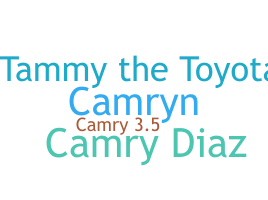 暱稱 - Camry