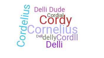暱稱 - Cordell