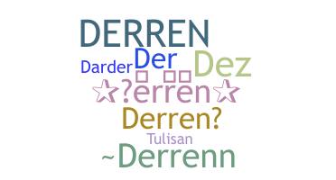暱稱 - Derren