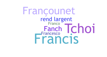 暱稱 - Francois