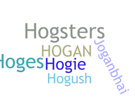 暱稱 - Hogan