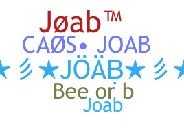 暱稱 - Joab