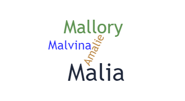 暱稱 - Mallie