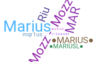 暱稱 - Marius