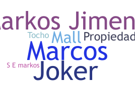 暱稱 - Markos