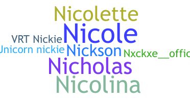 暱稱 - Nickie
