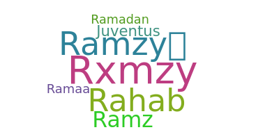 暱稱 - Ramzy