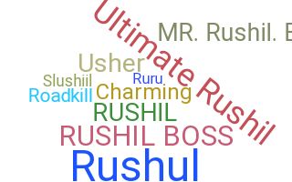 暱稱 - Rushil