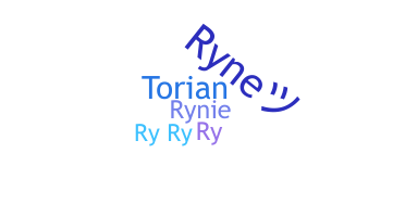 暱稱 - Ryne