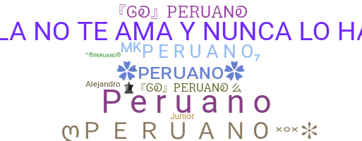 暱稱 - Peruano