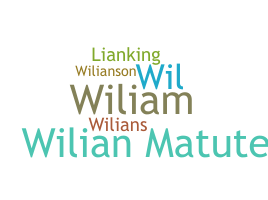 暱稱 - Wilian