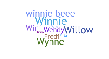 暱稱 - Winifred
