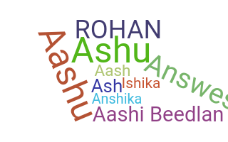 暱稱 - Aashi