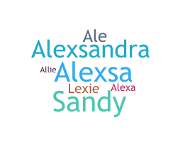 暱稱 - Alexsandra