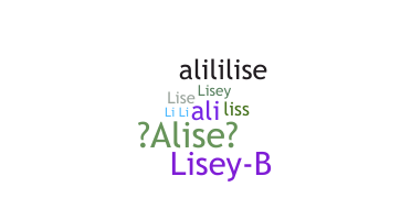 暱稱 - Alise
