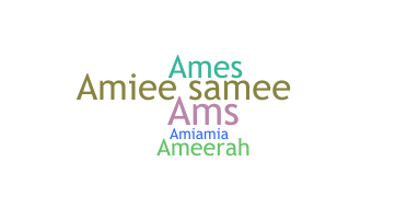 暱稱 - Amiee