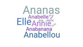 暱稱 - Anabelle