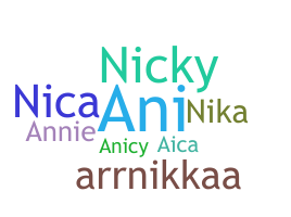 暱稱 - Anica