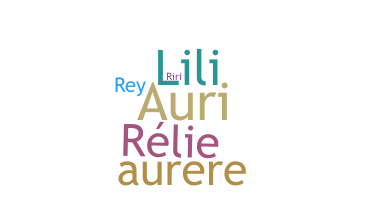 暱稱 - Aurelie