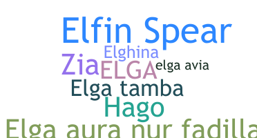 暱稱 - Elga