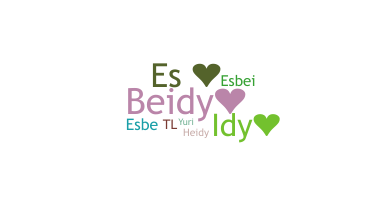 暱稱 - Esbeidy