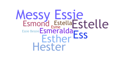 暱稱 - Essie