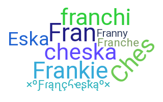 暱稱 - Francheska