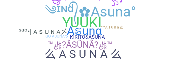 暱稱 - Asuna