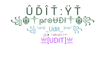 暱稱 - Udit