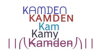 暱稱 - Kamden