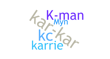 暱稱 - Karmyn