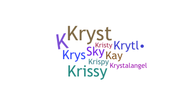暱稱 - Krystal