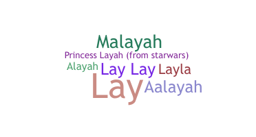 暱稱 - Layah