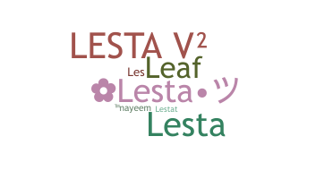暱稱 - Lesta