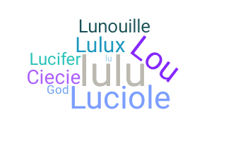 暱稱 - Lucie