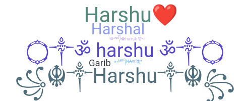 暱稱 - Harshu