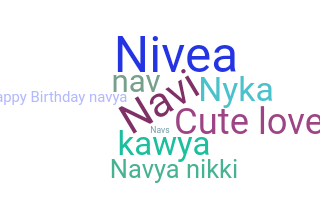 暱稱 - Navya