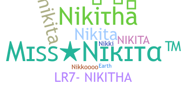 暱稱 - Nikitha