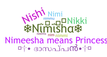 暱稱 - Nimisha