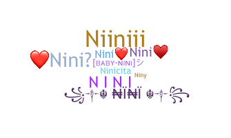 暱稱 - Nini