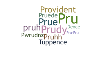 暱稱 - Prudence