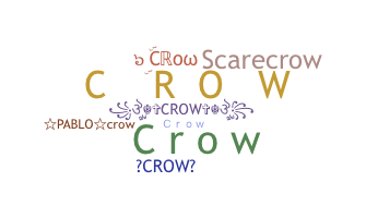 暱稱 - Crow
