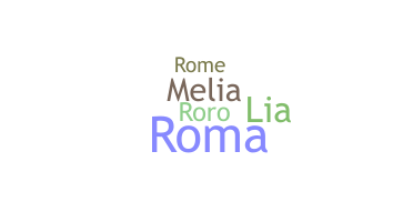 暱稱 - Romelia