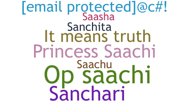 暱稱 - Saachi