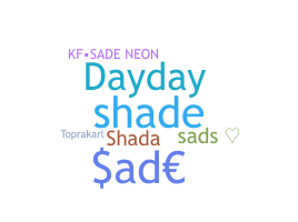 暱稱 - Sade