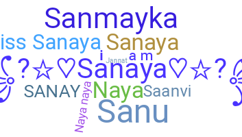 暱稱 - Sanaya