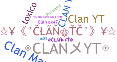 暱稱 - ClanYT