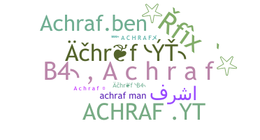 暱稱 - Achraf